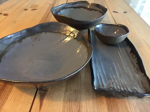 Eski gümüş ve lila