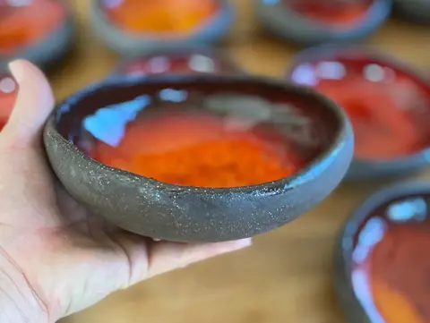 Yine klasik çorba ve salata , meze tabağımız kırmızısı