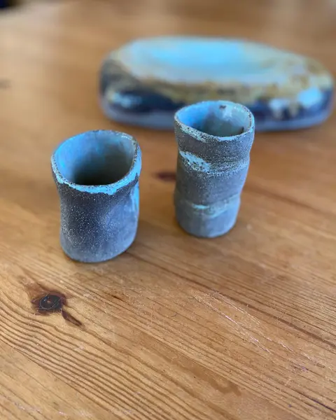 Espresso bir de el yapımı taş fincanlanla deneyimlensin